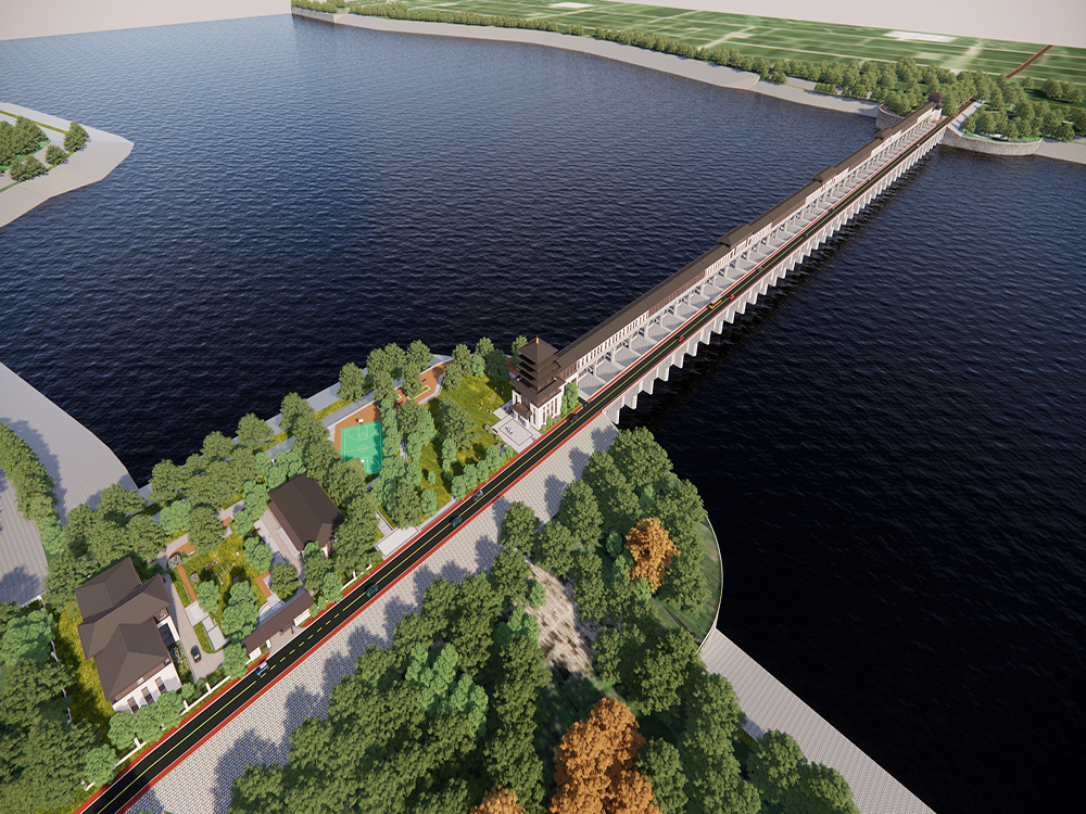 磚舍攔河閘：擋水高度高達(dá)12.9米，國內(nèi)罕見