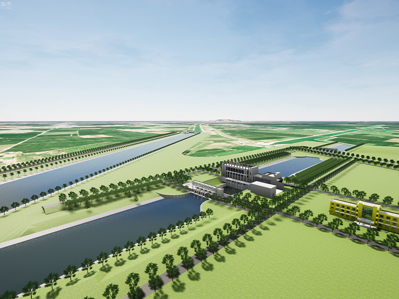 數(shù)字孿生南水北調鄧樓泵站建設2-圍繞鄧樓泵站“調度”與“運行維護”兩個核心業(yè)務，搭建智能應用平臺