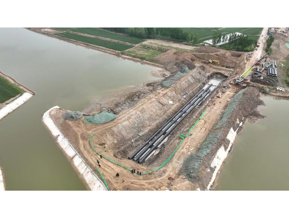 德州市向城區(qū)供水工程，管道多口徑、多管材，總長約40km